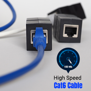 NewYork Cables CAT6 Ethernet Patch Cable RJ45 Pure Bare Copper LAN Network Internet Patch Cord 10-Pack Yellow 10ft. 4 image for this item