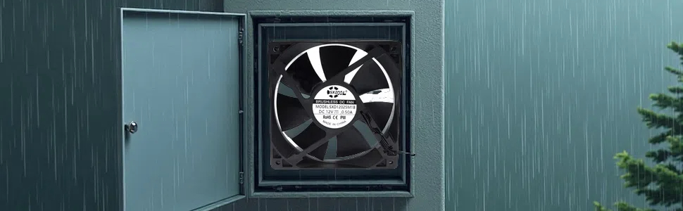 12cm Waterproof Dustproof IP68 Cooling Fan