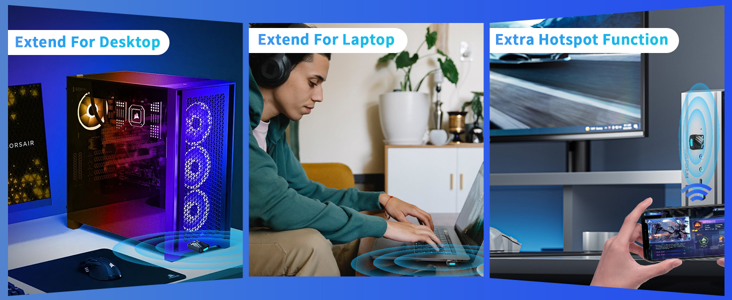 Simply Plug, Simply Connect - Enjoy Wireless Lifestyle