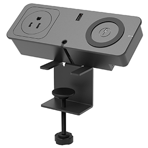 Desk Clamp Mounted Power Strip with 20W USB C