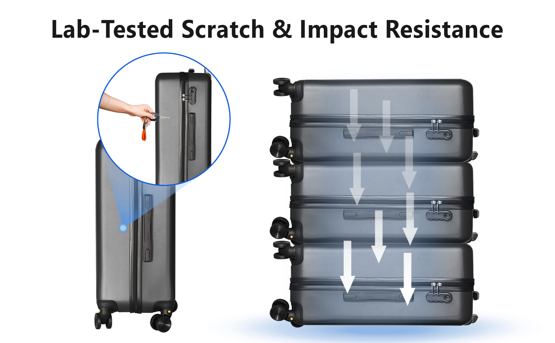 Lab-Tested Scratch & lmpact Resistance