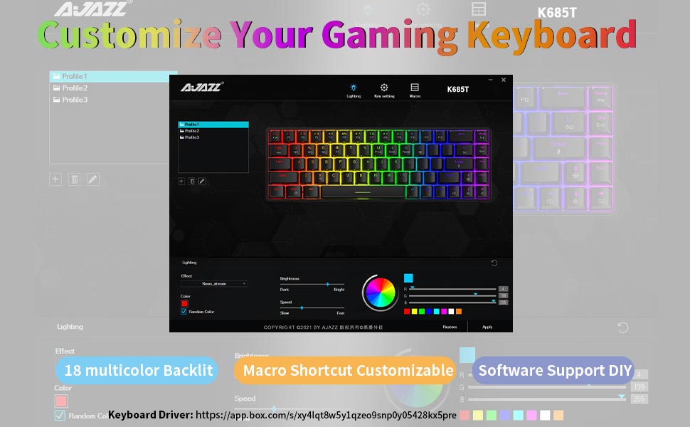 small keyboard gaming