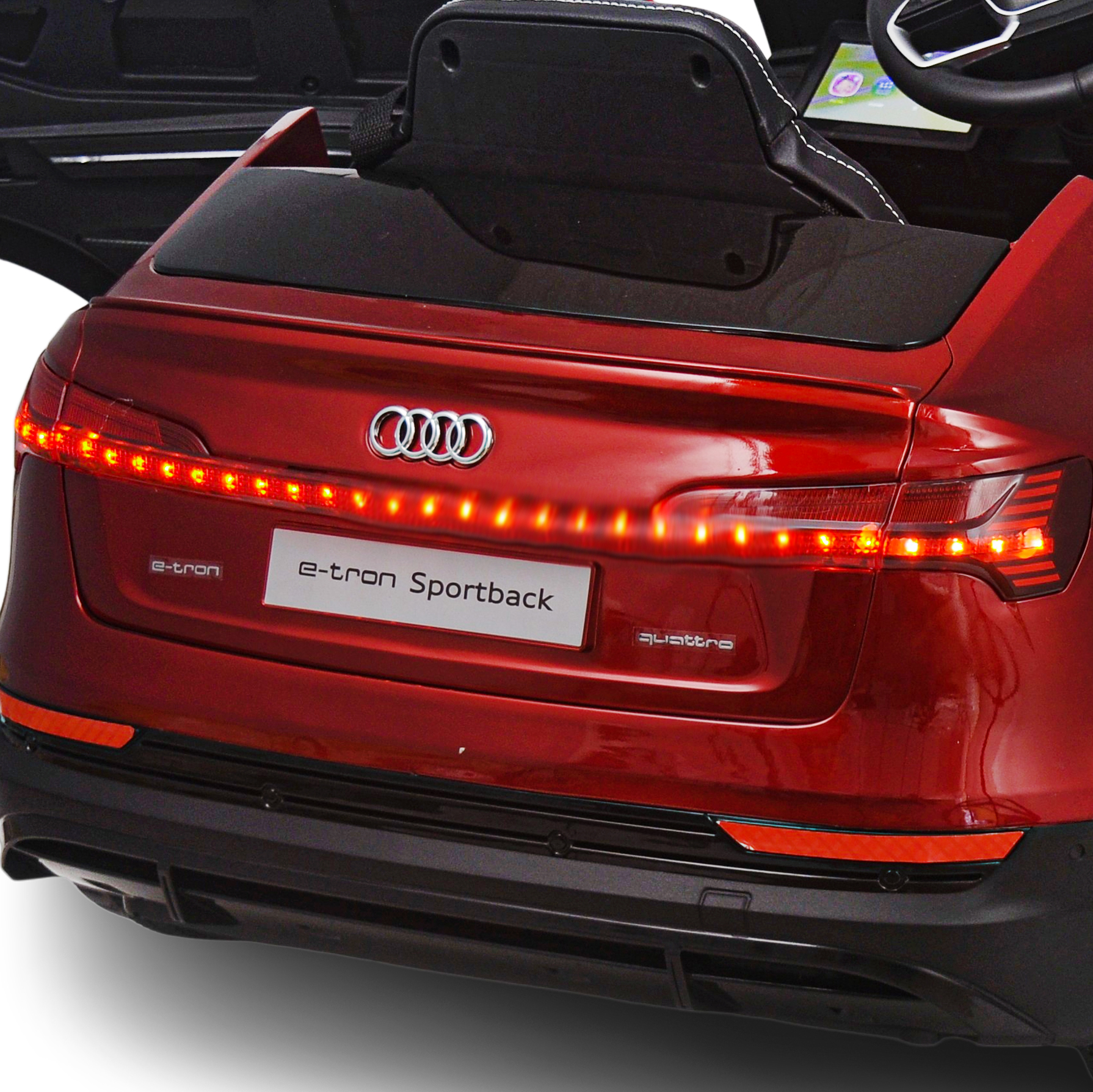 taillights, back lights, tail lights, ride on audi , kids car, car audi for kids,