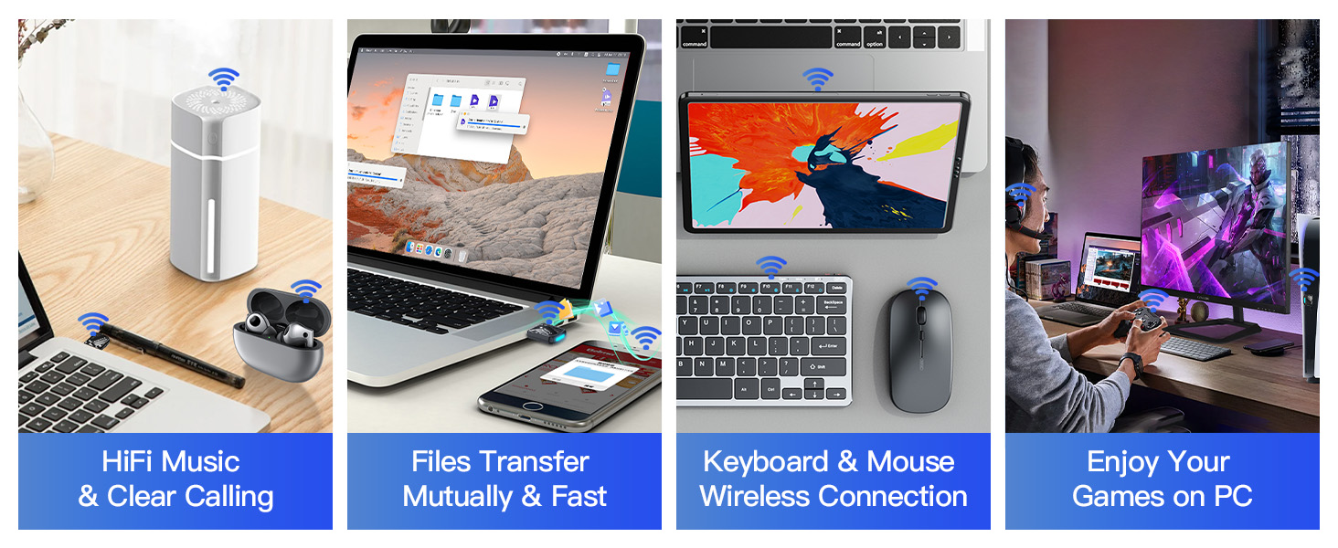 Simply Plug, Simply Connect - Enjoy Wireless Lifestyle