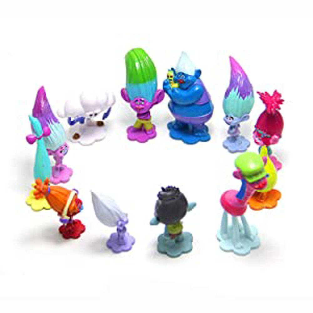 Troll Dolls Cake Toppers Toys