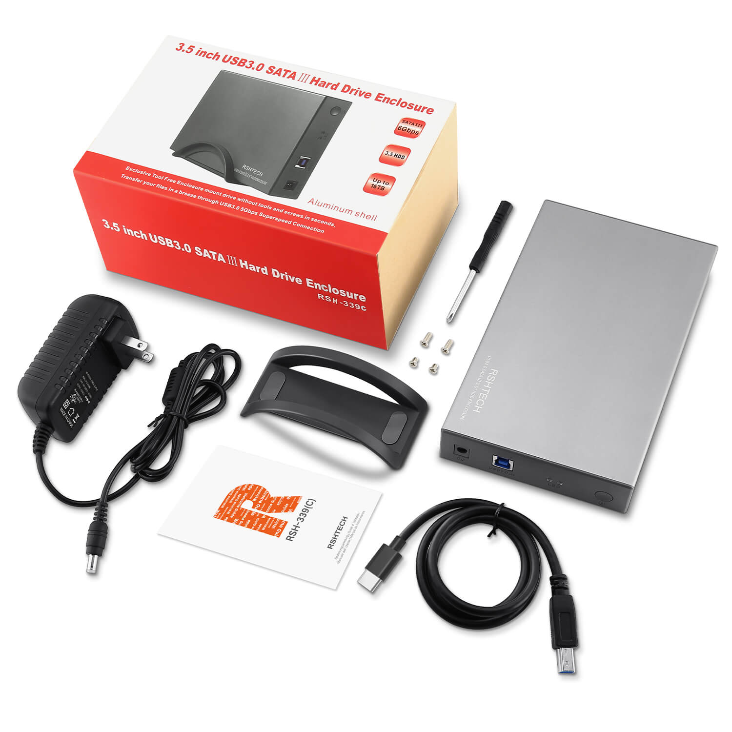 RSHTECH hard drive enclosure