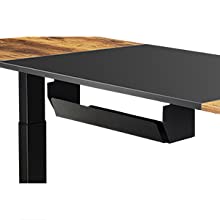 FEZIBO standing desk with keyboard tray