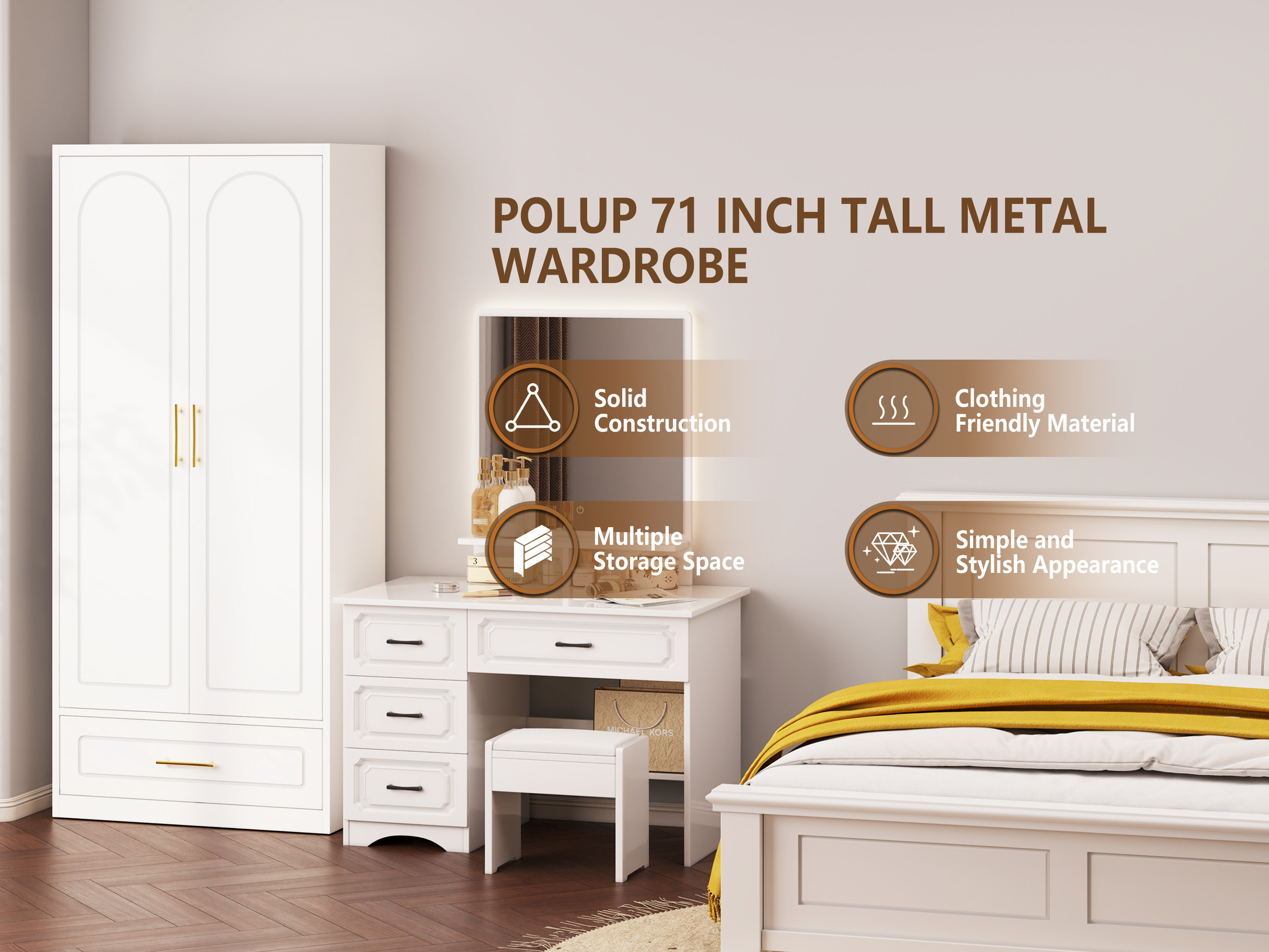 Large Wardrobe for Bedroom