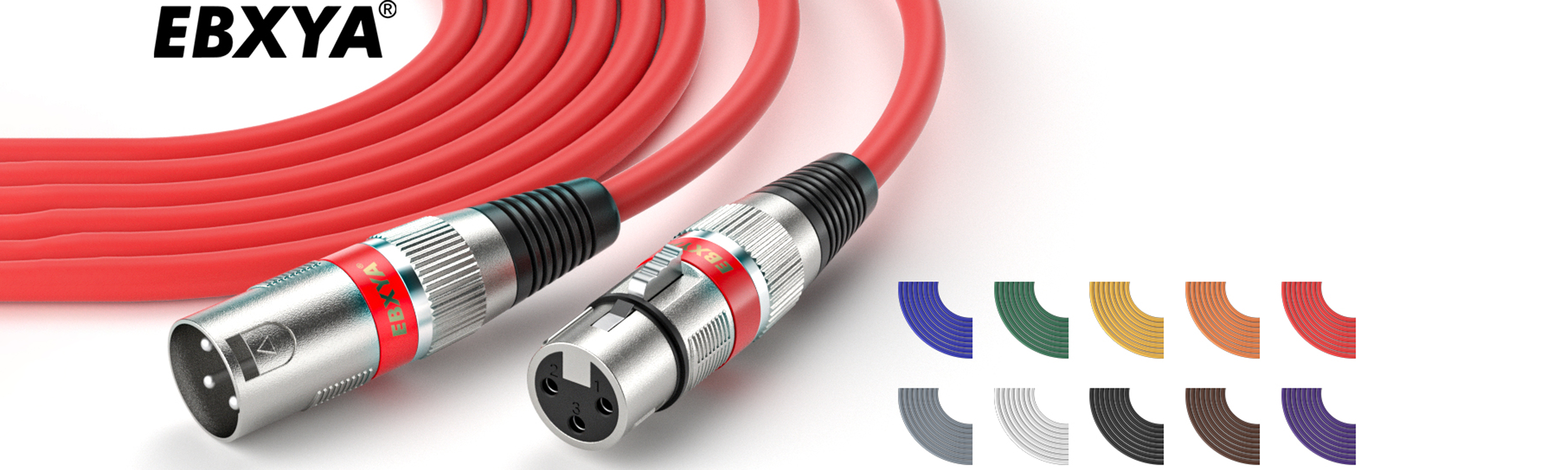 3-pin silver plating - 3 silver marks help to transmit sound with outstanding quality