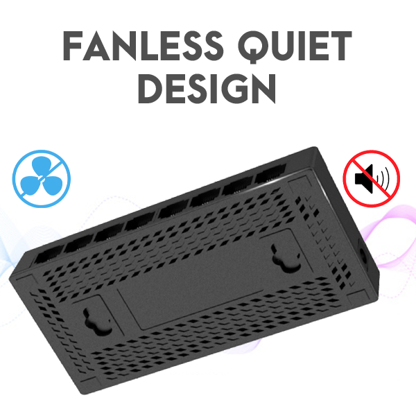 Netis ST3108C 8 Port 10/100Mbps Fast Ethernet Switch | Desktop Ethernet Splitter
