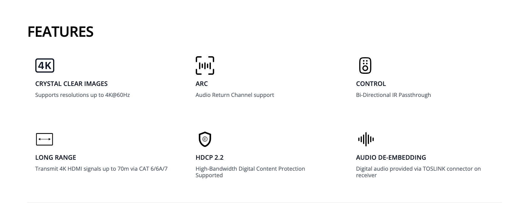 features