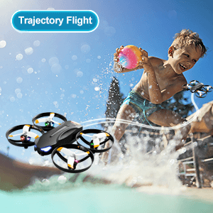 4DRC V16 Mini Drone with 1080P Camera, Quadcopter with dazzling lights, Christmas toy gift for kids