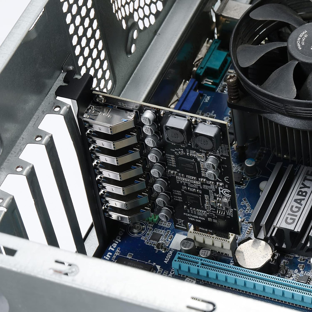 7 Ports PCI-E to USB 3.0 HUB