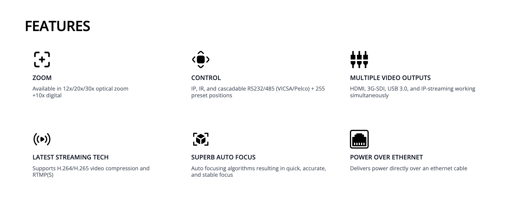 features