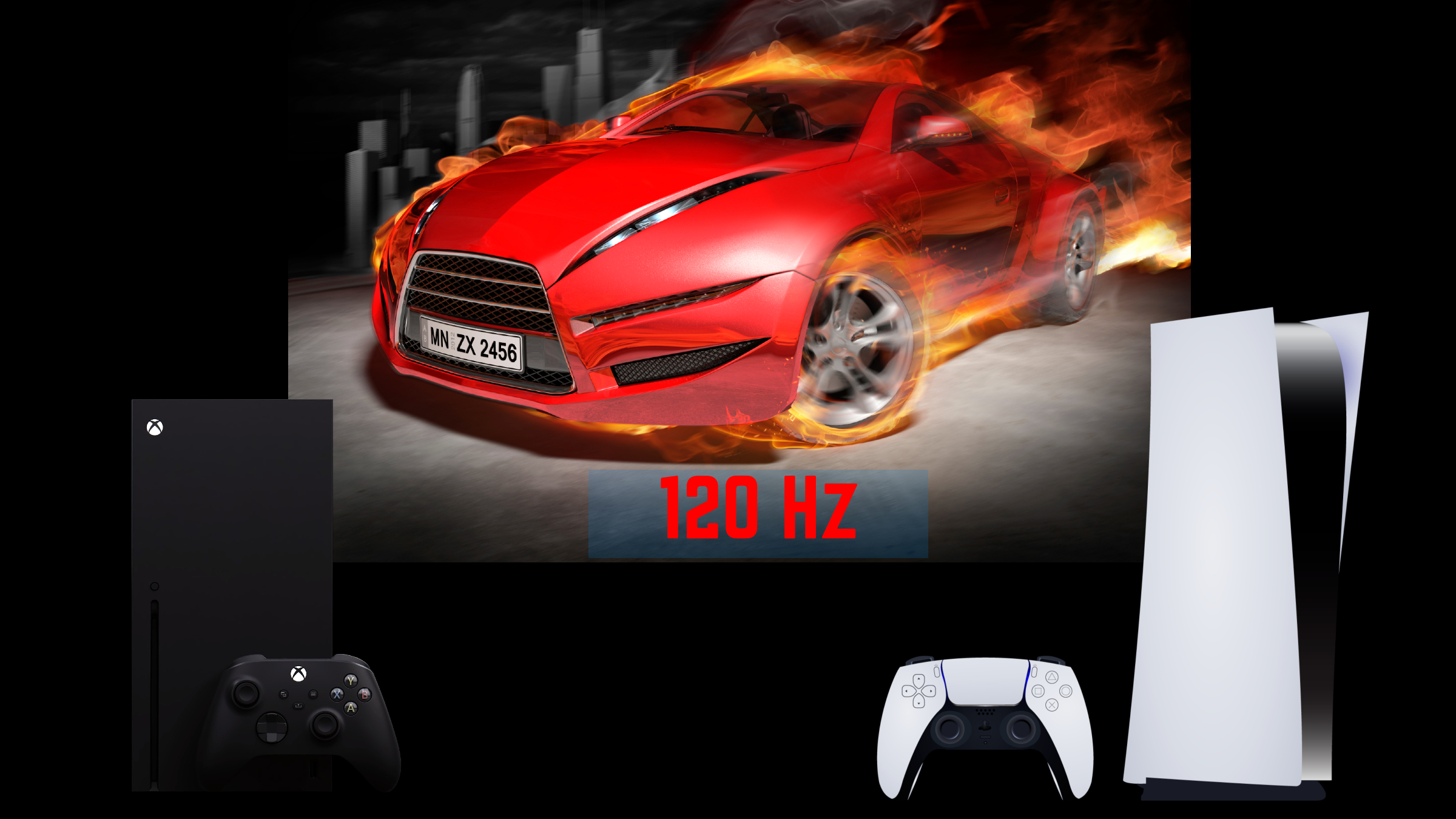 Microsoft Xbox Series X, Xbox Series S, Playstation 5, PS5, 120Hz