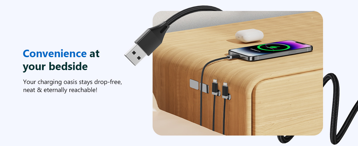 Convenience at your bedside