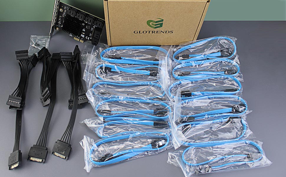 12 port pcie sata adapter