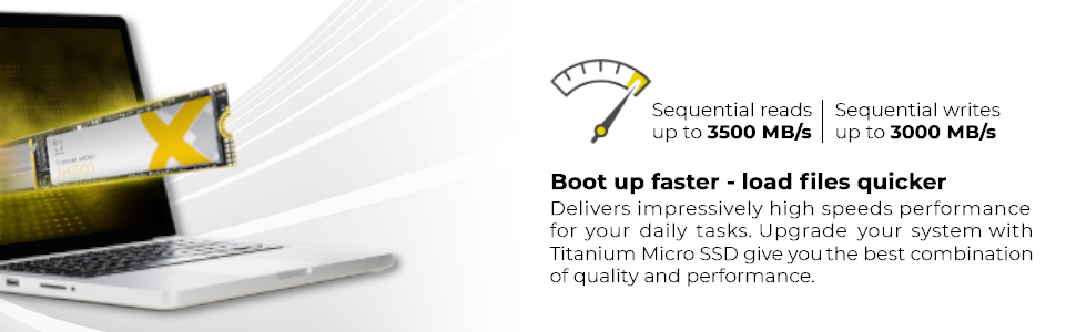 SSD Titanium Micro TH3500 500GB PCIe NVMe Gen 3 M.2 2280 2 image for this item