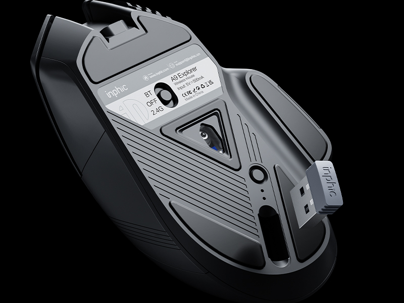 A9 Explore laptop mouse combines ergonomic comfort with exceptional control. Specifically designed f