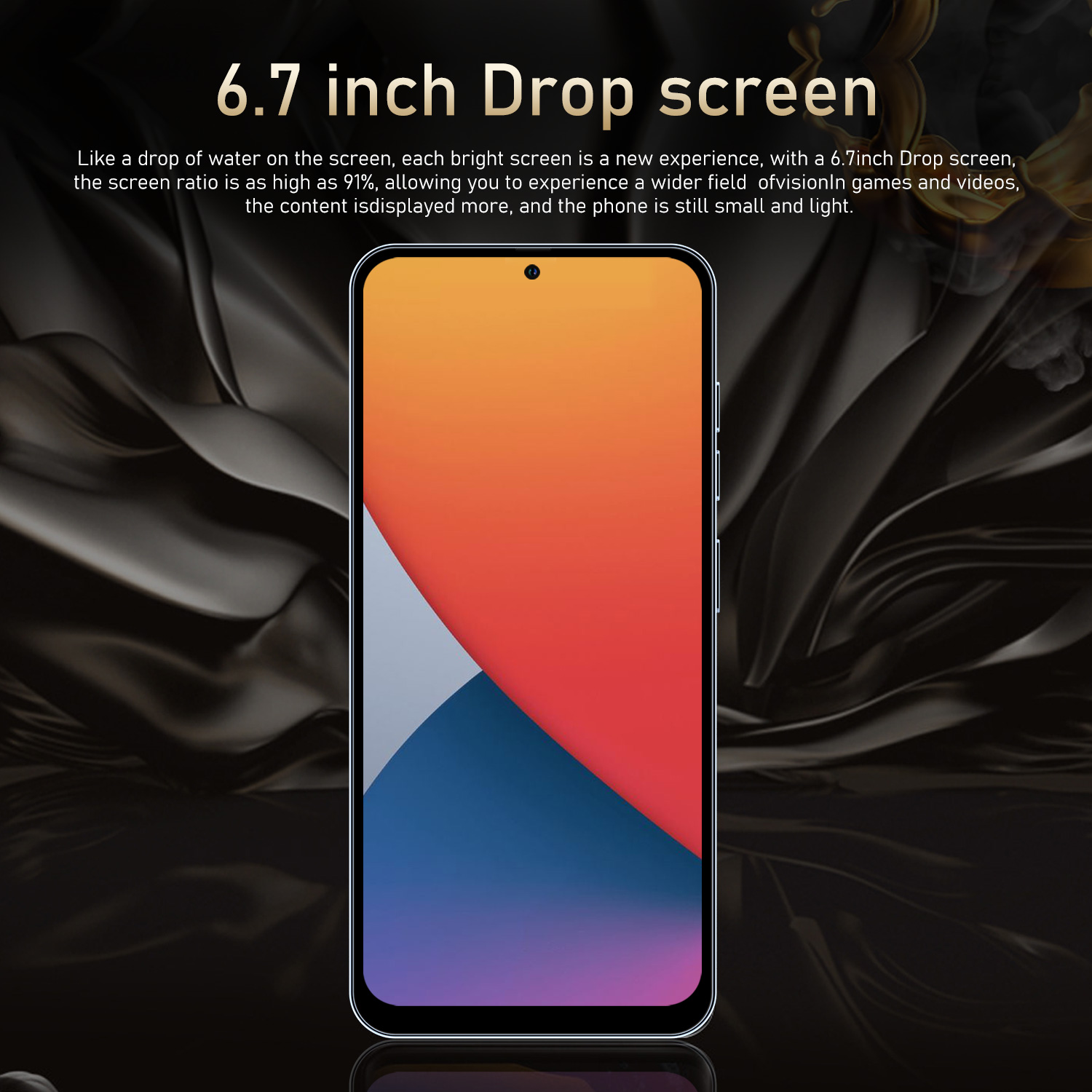 6.7" Big Screen cell phones