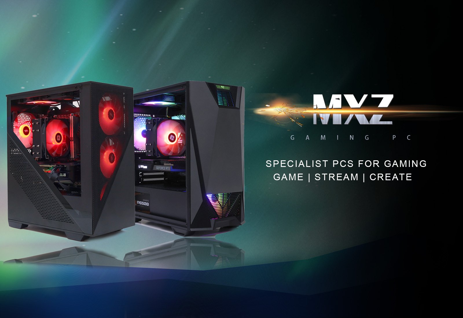 MXZ Intel Core I5 13600K 5 1GHz GeForce RTX 4060 Gaming PC 16GB DDR5