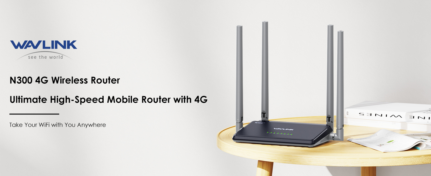 4G wireless router