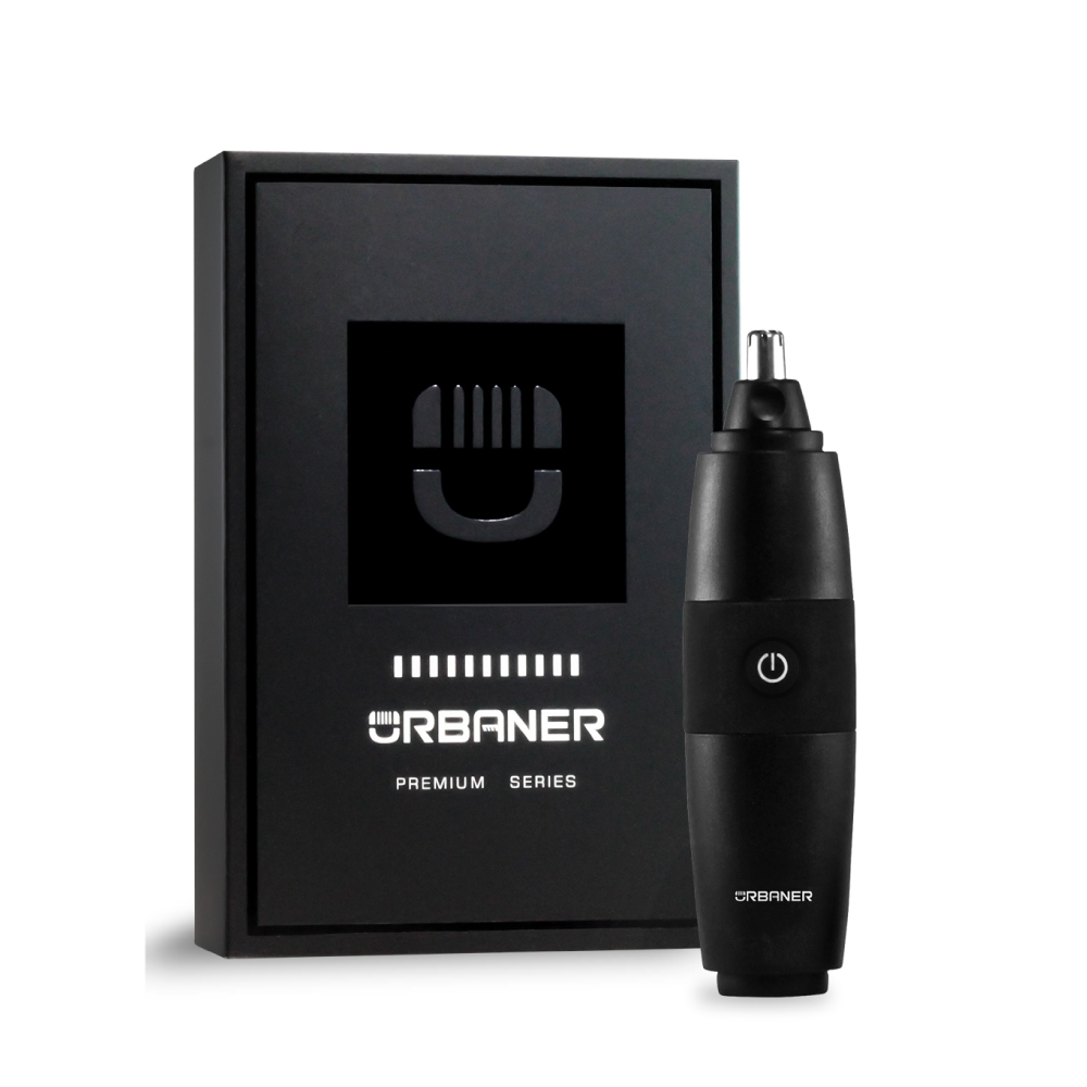 URBANER Premium Ear and Nose Hair Electric Trimmer/Shaver/Clipper for Men, Professional, Waterproof,