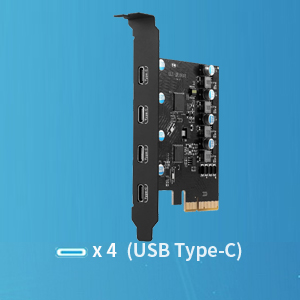 4 USB Type-C Ports