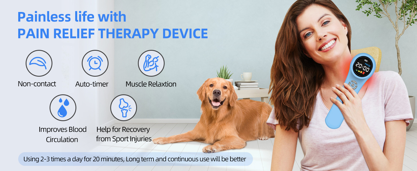 Painless life with PAIN RELIEF THERAPY DEVICE