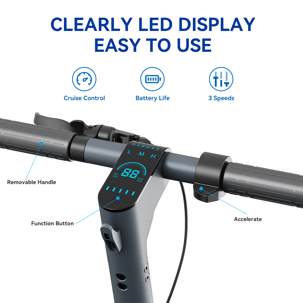 electric scooter display
