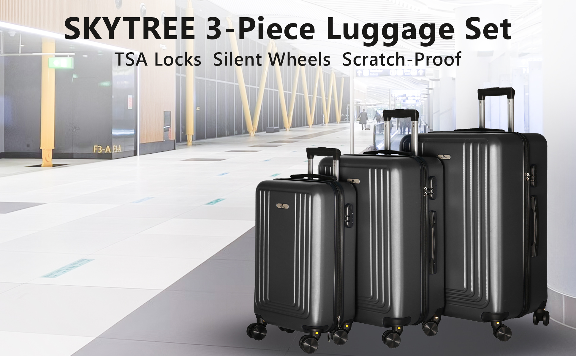 3-Piece Luggage Set