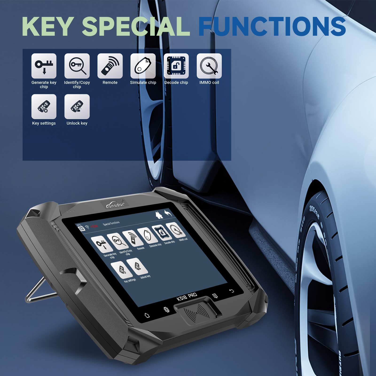 Lonsdor K518Pro Special Functions