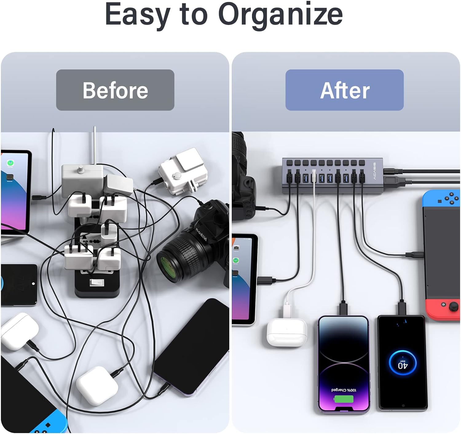 7 Port USB 3.0 Data HUB