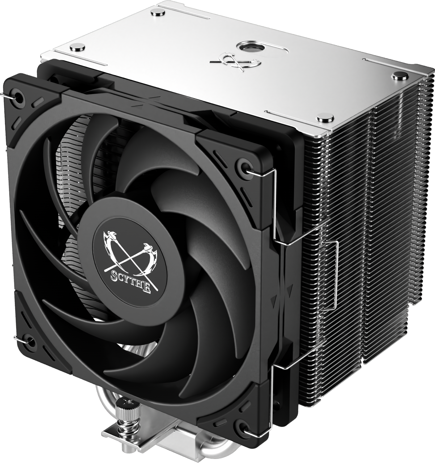 black cpu cooler