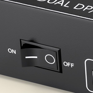Power on / off button Power on / off button allows power outage at any time, it is very convenient t