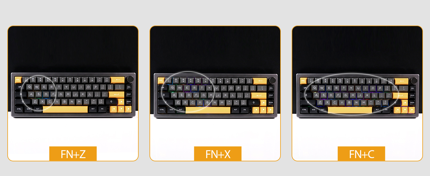65% Mechanical gaming keyboard