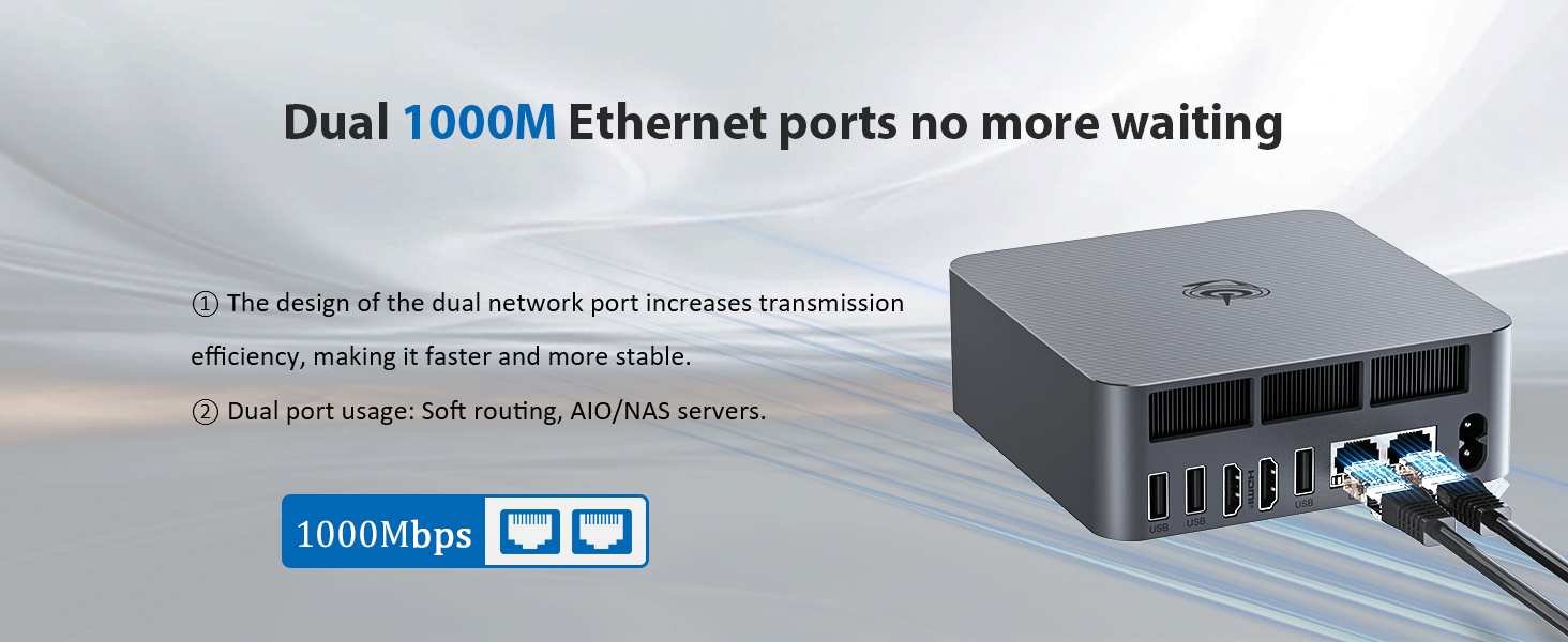 Dual 1000M LAN