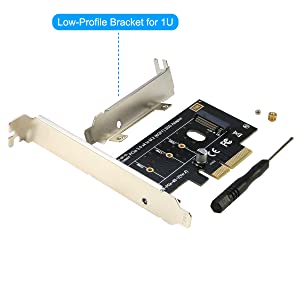 nvme m key ssd to pcie adapter
