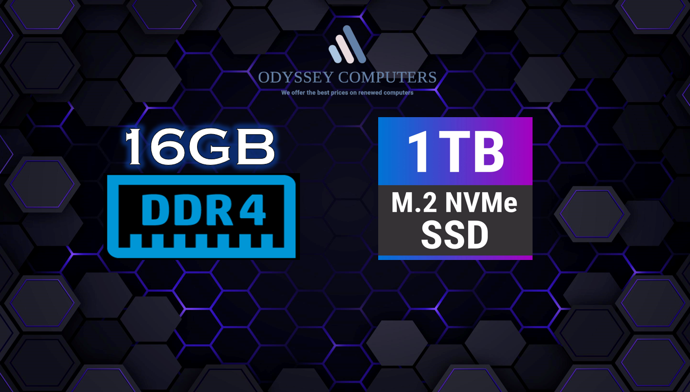 16GB DDR4 1TB NMVE