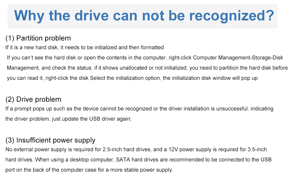 USB to SATA IDE Hard Drive Adapter
