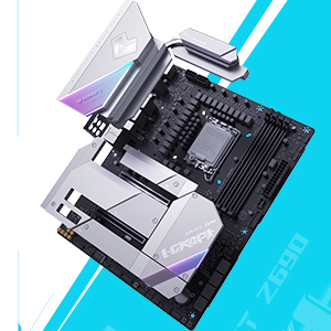 MAXSUN Motherboard Z690 iCraft WiFi Gaming PC Motherboard, 19+1 Power Stages (ATX, 12th Gen Intel Core, LGA 1700 Socket, DDR5, PCIe 5.0 x16, Dual 2.5G LAN, Quad M.2 Slots, ARGB) 6 intel core i9-12900k