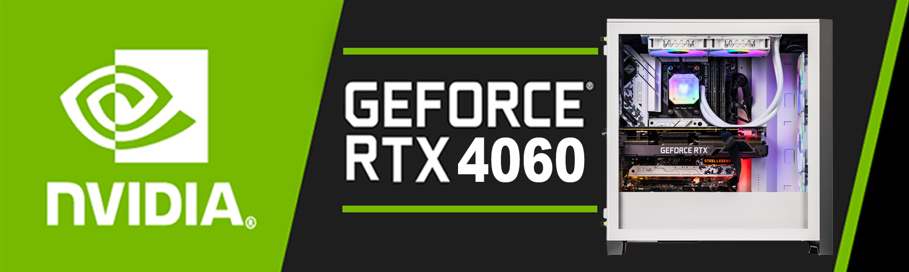 GeForce RTX 4060, 8GB GDDR6, PCIe 4.0, 2.46Ghz Boost Clock