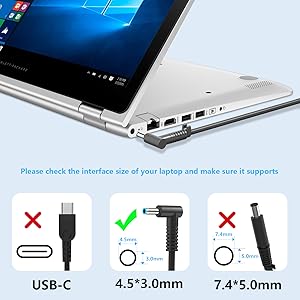 Connector size:4.5*3.0mm blue tip