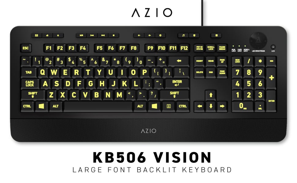 azio kb506 gaming keyboard