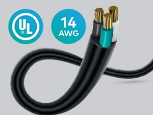 14AWG Power Cord