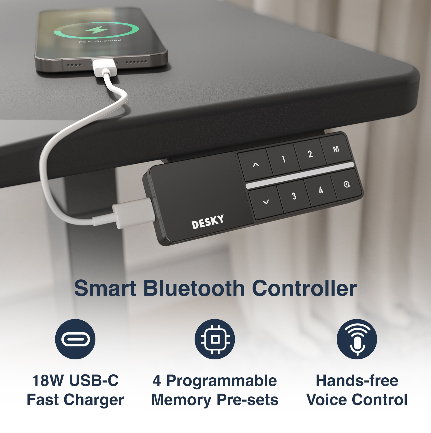 sit stand desk, standing desk, height adjustable desk, ergonomic desk, ergo edge, curved front desk
