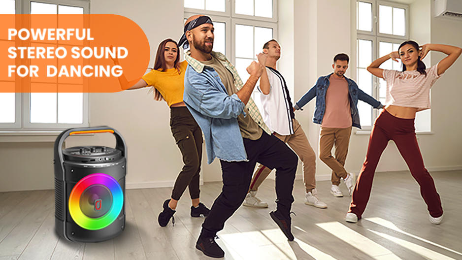 Powerful Stereo Sound for Dancing