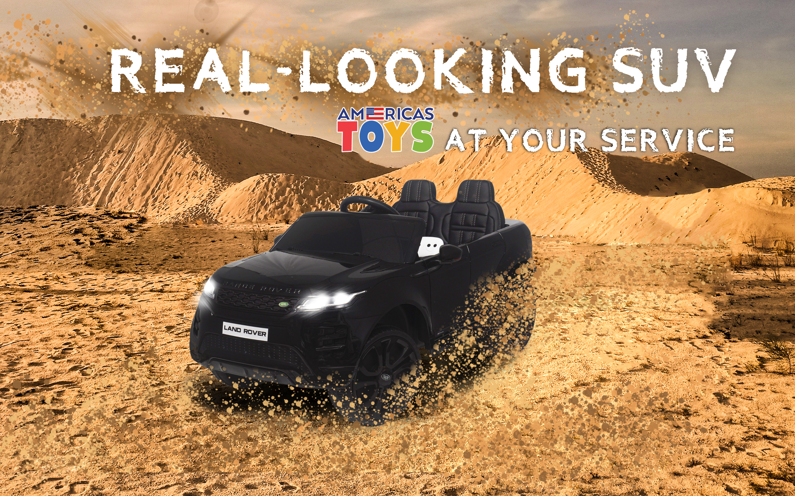 land rover ride on car, ride on car, luxury ride on car