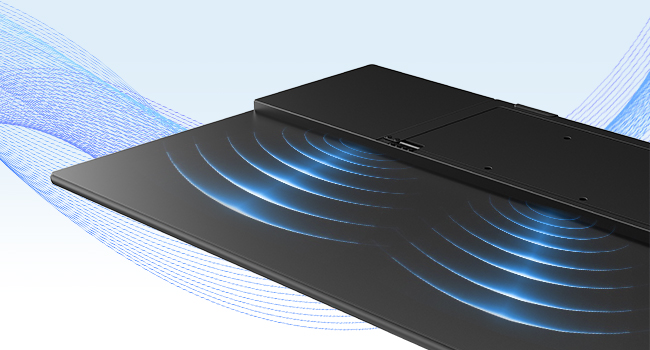 Enhanced audio with dual speakers