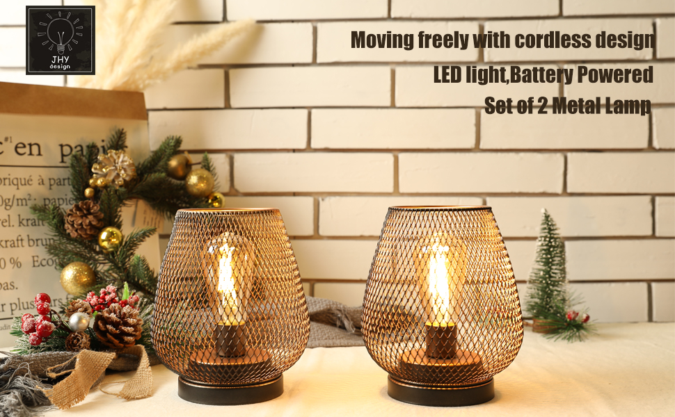 Set of 2 table lamp